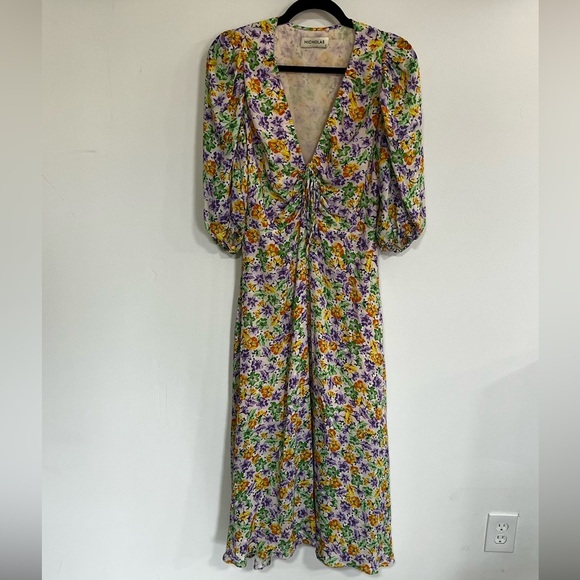 Nicholas Danielle Whistledown Floral Midi Dress - Picture 5 of 16